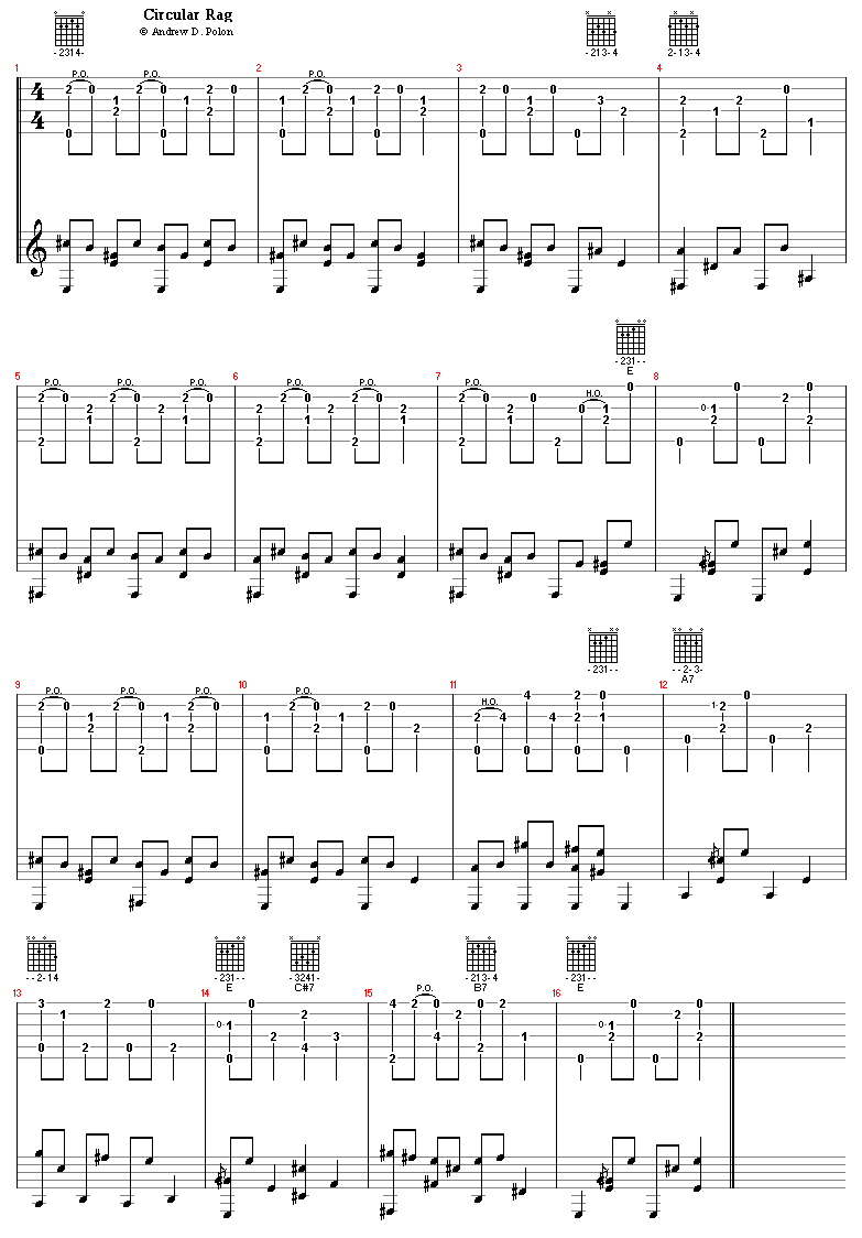 Circular-Rag by Andrew D. Polon