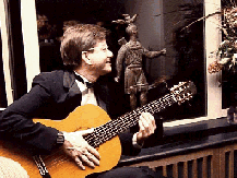 Andy in Tuxedo Playing Swanky Party